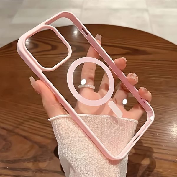 New Durable Magnetic Clear Case for Iphone Models 16, 15, 14, 13, 12, 11 Pro Max, Plus, X, Xs Max, Xr, 8, And 7 Plus with Wireless Charging Capability. - Image 3