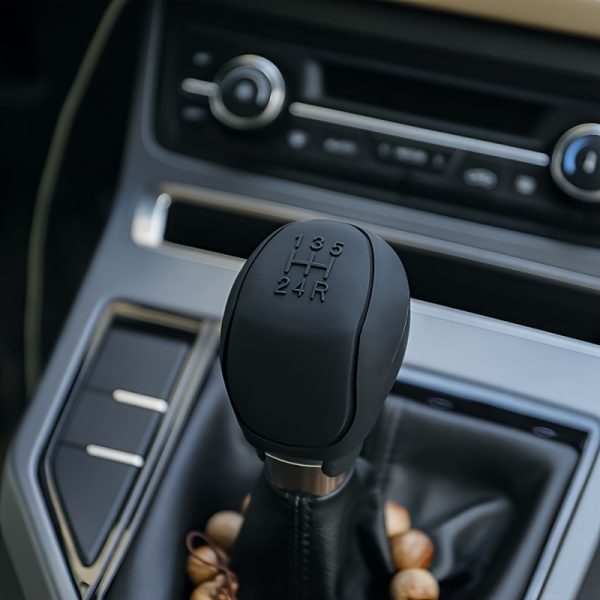 Silicone Gear Shift Knob Cover, 1 Piece, Non-Slip Grip, Universal Gel Protector for Manual Transmission Vehicles, Car Interior Accessory - Image 6