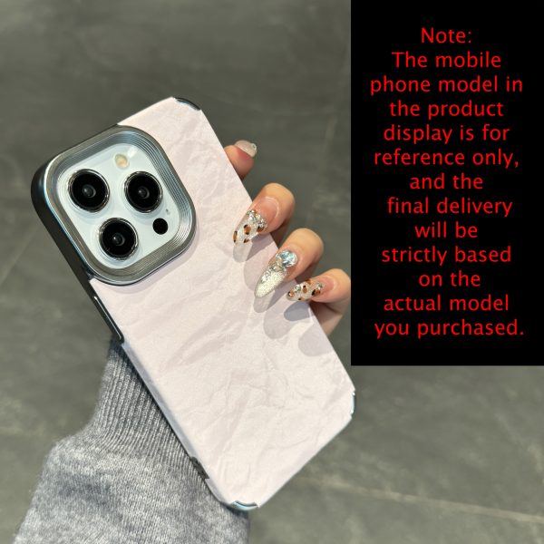 Opulent Velvet Matte Phone Case for Iphone 16, 15, 14, 13, 12 Pro Max, 16, 15, 14 Plus, 11 Vintage Faux Leather Back - Image 7