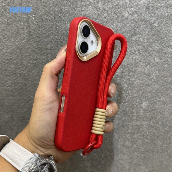 Electroplated Mirror Ring with Skin-Like Texture + Rope Suitable for Apple Iphone 14/15 Phone Cases, Compatible with Models 11, 12, 12 Pro, 12 Pro Max, 13, 13 Pro, 13 Pro Max, 14, 14 Pro, 14 Pro Max, 14 Plus, 15, 15 Pro, 15 Plus, 15 Pro Max, 16, 16 Pro, 16 Plus, And 16 Pro Max. - Image 13
