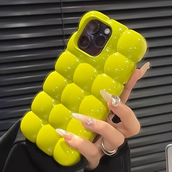 [3D Grid | Simplicity] 3D Grid Iphone Case | All Inclusive Phone Case for Iphone 16 Promax 15 14 13 12 11, Simplicity Suitable - Image 4