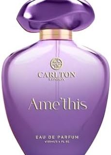 Carlton London Women Eau De Parfum AME'THIS - 100ml, Sandalwood, Cedar, Orange, Sage scents I Luxury Perfume for women