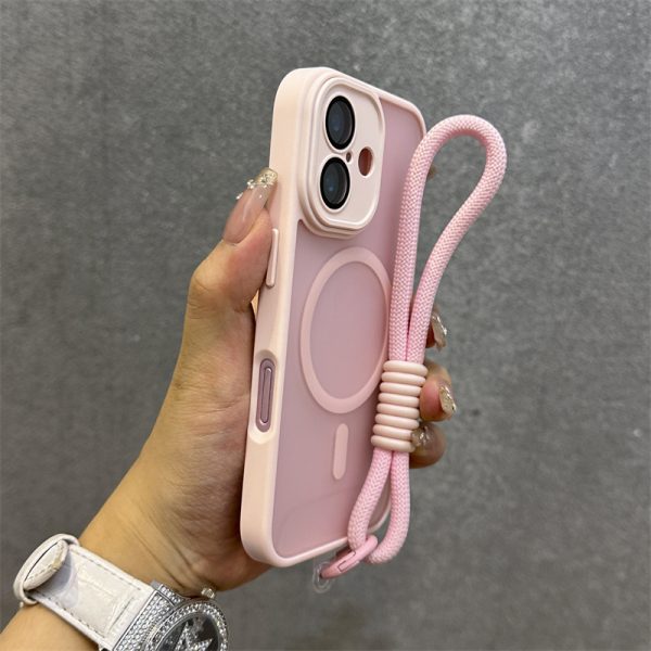 Shockproof Magnetic Matte Translucent Case for Iphone 11, 12, 13, 14, 15, And 16 Pro Max, Compatible with Magsafe Wireless Charging. - Image 8