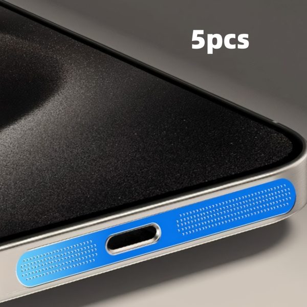 5pcs for iPhone 16/15/14/13/12 Series Metal Speaker Dustproof Mesh, Made of Durable Metal Material - Image 11