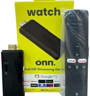 onn Android TV Full HD Streaming Device Stick Remote Control & Voice Control Google TV And Google Assistant Supported Android TV Box FHD Dongle Set TV Stick (1.5GBRAM+8GBROM) Buy Online at Best Price in UAE - Amazon.ae