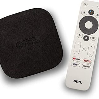 ONN TV Box Streaming Device Android TV Resolution 4K 2160p Ultra HD Voice Remote Control Google Chromecast Integrated TV Stick 8GB High Speed HDMI Cable Included 100026240 Buy Online at Best Price in UAE - Amazon.ae