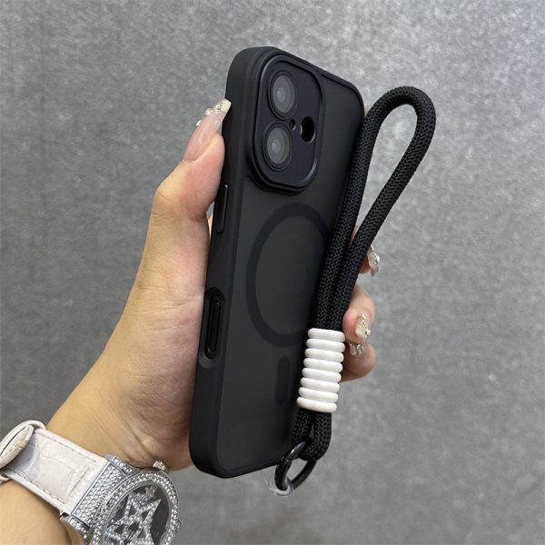 Shockproof Magnetic Matte Translucent Case for Iphone 11, 12, 13, 14, 15, And 16 Pro Max, Compatible with Magsafe Wireless Charging. - Image 7