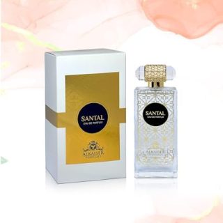 SANTAL Eau De Parfum 100 ML by ALKAISER PERFUMES – Long-Lasting Luxury Fragrance for Men & Women – Unisex Perfume with Woody, Musky Notes – Elegant Scent of Confidence – Gift-Ready Bottle Design