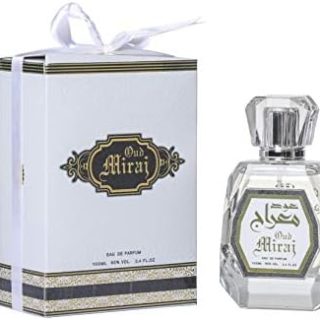 MOIN Oud Miraj Perfume 100ml - Fresh Rose, Jasmine, Patchouli, Musk, Cedar Oud, Unique Woody & Floral Scent - Perfect Unisex Fragrance