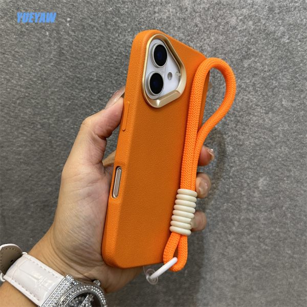 Electroplated Mirror Ring with Skin-Like Texture + Rope Suitable for Apple Iphone 14/15 Phone Cases, Compatible with Models 11, 12, 12 Pro, 12 Pro Max, 13, 13 Pro, 13 Pro Max, 14, 14 Pro, 14 Pro Max, 14 Plus, 15, 15 Pro, 15 Plus, 15 Pro Max, 16, 16 Pro, 16 Plus, And 16 Pro Max. - Image 16
