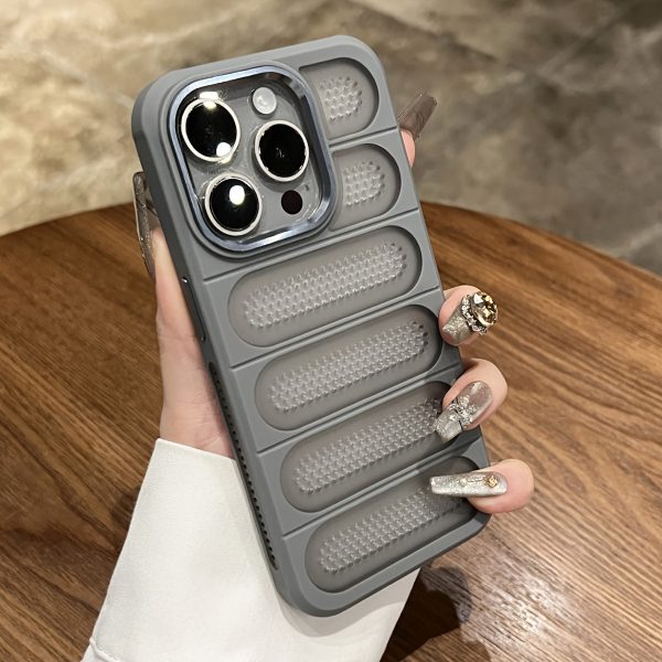 Premium Cooling Case with Breathable Holes for Iphone Models 16, 15, 14, 11, 12, 13 Pro Max, And 16 Plus, Featuring Shockproof Armor And a Protective Bumper. - Image 4