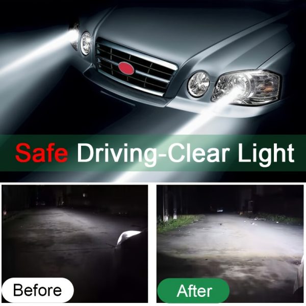 Jiang Jia Bao Universal Car Headlight Restoration Kit, PE Polishing Agent Scratch Remover, Renewal Polish and Maintenance Fluid, Auto Headlight Repair Liquid, Essential Auto Accessories - Image 8
