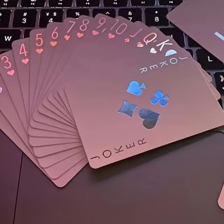 Luminous Playing Cards for Nighttime Fun - Ideal for Parties & Gifts, Durable Cardstock, Great for Christmas, Halloween, And Thanksgiving