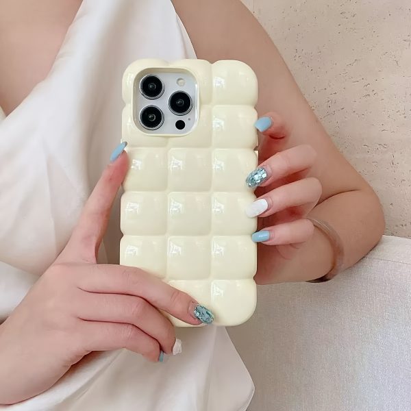 [3D Grid | Simplicity] 3D Grid Iphone Case | All Inclusive Phone Case for Iphone 16 Promax 15 14 13 12 11, Simplicity Suitable - Image 16