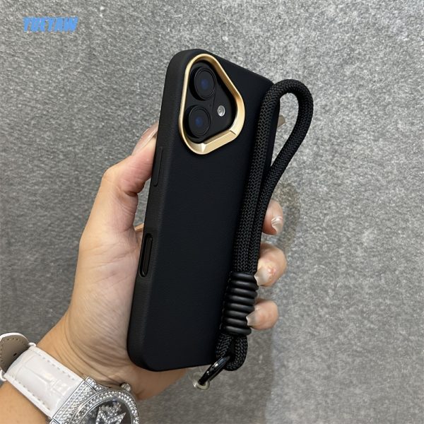 Electroplated Mirror Ring with Skin-Like Texture + Rope Suitable for Apple Iphone 14/15 Phone Cases, Compatible with Models 11, 12, 12 Pro, 12 Pro Max, 13, 13 Pro, 13 Pro Max, 14, 14 Pro, 14 Pro Max, 14 Plus, 15, 15 Pro, 15 Plus, 15 Pro Max, 16, 16 Pro, 16 Plus, And 16 Pro Max. - Image 8