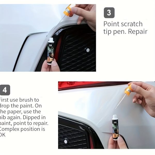 Professional Car Scratch Remover, Quick Fix Car Scratch Fix Pen, Fixing Car Coatingst in Various Colors - Image 9