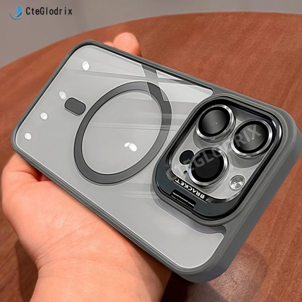 Cteglodrix Premium Magnetic Lens for Iphone Models 16, 15, 14, 13, 12, 11 Pro Max Plus with a Metal Stand Holder And Magnetic PC Hard Film Protection - Image 17