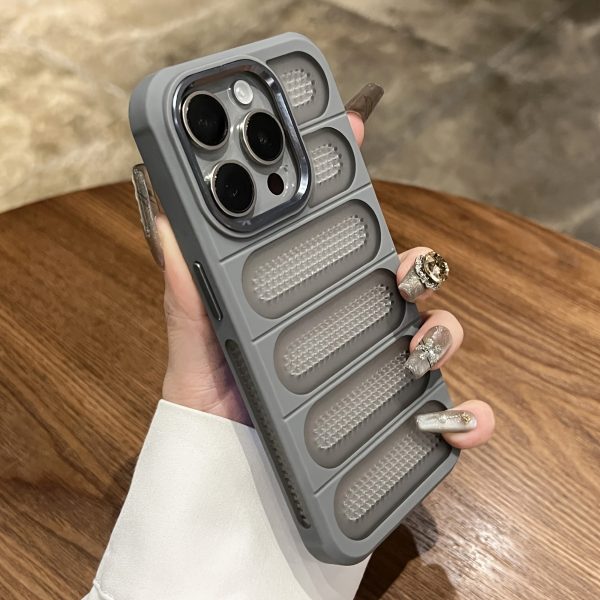 Premium Cooling Case with Breathable Holes for Iphone Models 16, 15, 14, 11, 12, 13 Pro Max, And 16 Plus, Featuring Shockproof Armor And a Protective Bumper. - Image 2