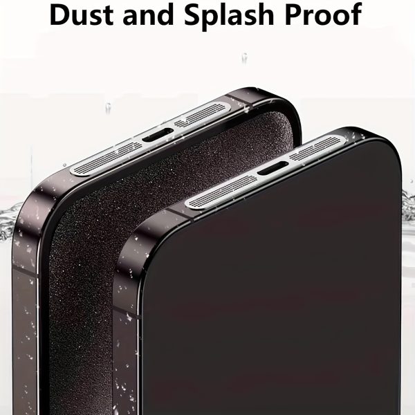 5pcs for iPhone 16/15/14/13/12 Series Metal Speaker Dustproof Mesh, Made of Durable Metal Material - Image 4