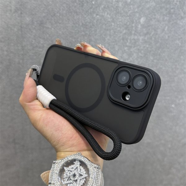 Shockproof Magnetic Matte Translucent Case for Iphone 11, 12, 13, 14, 15, And 16 Pro Max, Compatible with Magsafe Wireless Charging. - Image 2