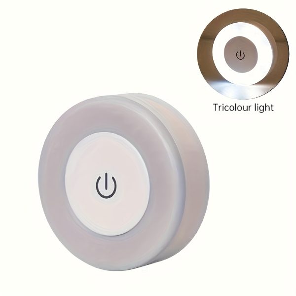Touch-Activated LED Wall Light with Adjustable Color Temperature - Warm Yellow Light, USB Rechargeable, Ideal for Bedroom, Living Room, Study, Indoor Lighting, Touch Control Light | Modern Decor Light | Touchactivated Lamp, LED Lights for Bedroom - Image 7