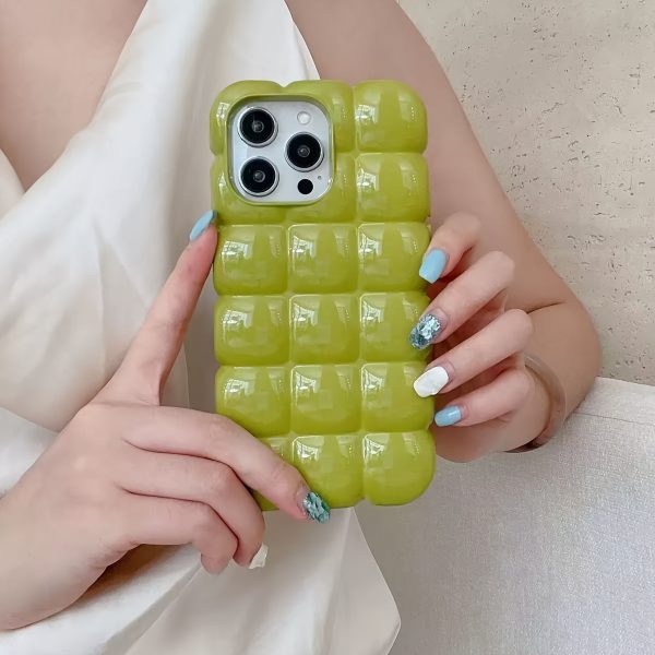 [3D Grid | Simplicity] 3D Grid Iphone Case | All Inclusive Phone Case for Iphone 16 Promax 15 14 13 12 11, Simplicity Suitable - Image 14