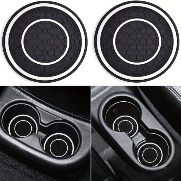 83.82 cm 1pc premium silicone central control pad - anti slip, dustproof, high-quality rubber, red and black matching design - perfect for protecting your car interior - Image 6