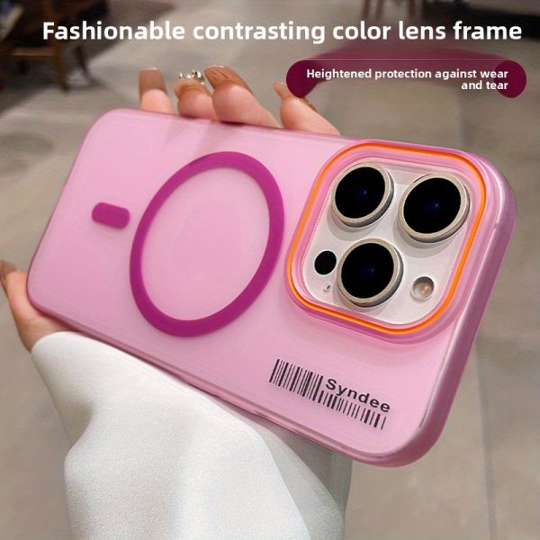 Compatible with Iphone 16 Cases, Semi-Transparent Frosted Design for Iphone 16 Pro Max, New Magnetic Attraction for Iphone 15 Pro, Drop-Resistant for Iphone 14, Premium Feel for Men, Ultra-Thin Bare Machine Feel for Iphone 13, Niche Style Case for - Image 13