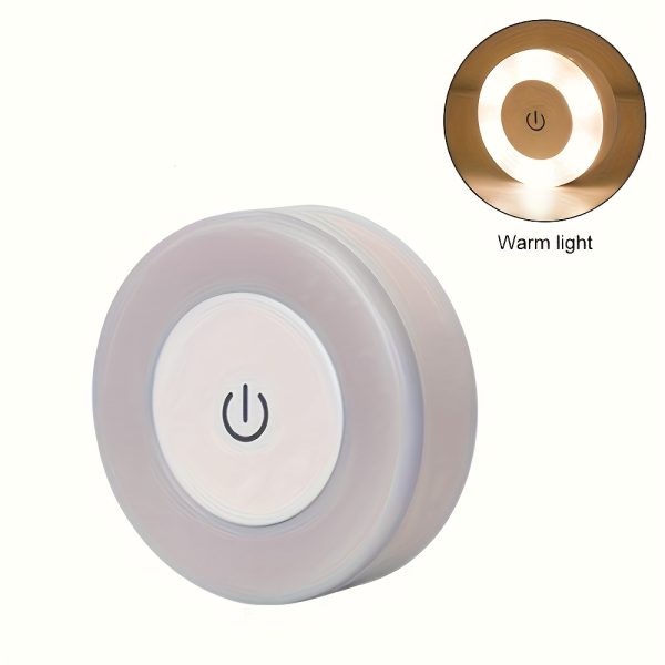 Touch-Activated LED Wall Light with Adjustable Color Temperature - Warm Yellow Light, USB Rechargeable, Ideal for Bedroom, Living Room, Study, Indoor Lighting, Touch Control Light | Modern Decor Light | Touchactivated Lamp, LED Lights for Bedroom - Image 5