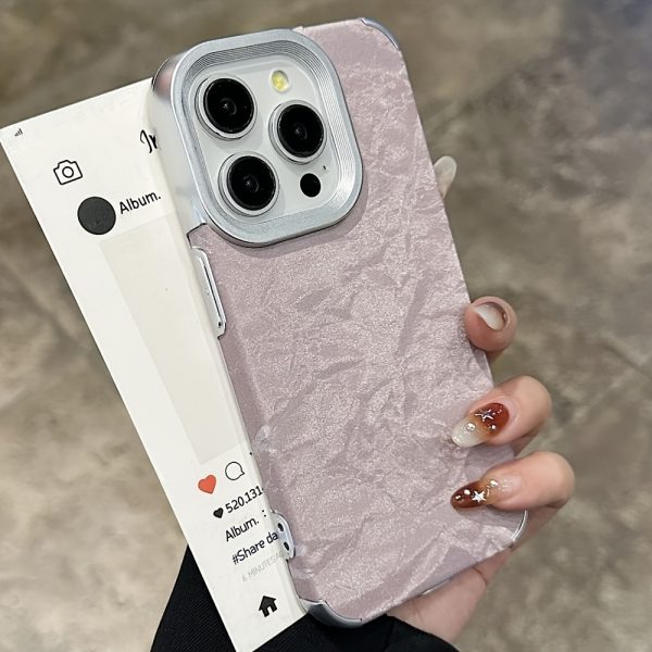 Opulent Velvet Matte Phone Case for Iphone 16, 15, 14, 13, 12 Pro Max, 16, 15, 14 Plus, 11 Vintage Faux Leather Back - Image 9