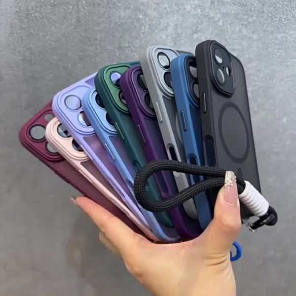 Shockproof Magnetic Matte Translucent Case for Iphone 11, 12, 13, 14, 15, And 16 Pro Max, Compatible with Magsafe Wireless Charging. - Image 17