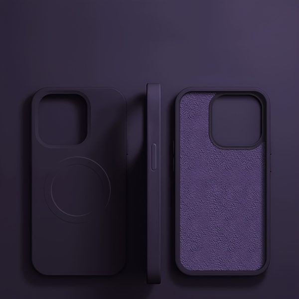 Luxury Marked Magnetic Wireless Charging Mobile Phone Case for iPhone 16 15 14 13 12 11 Pro Max Plush Protective Mobile Phone Case for iPhone 16 15 14 Plus Mobile Accessories Simple Colorful Mobile Phone Cover Suitable for Men and Women - Image 13