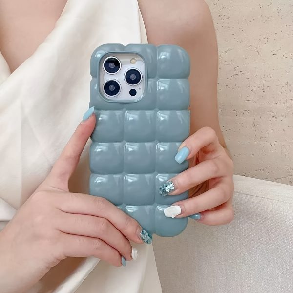 [3D Grid | Simplicity] 3D Grid Iphone Case | All Inclusive Phone Case for Iphone 16 Promax 15 14 13 12 11, Simplicity Suitable - Image 7