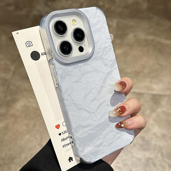 Opulent Velvet Matte Phone Case for Iphone 16, 15, 14, 13, 12 Pro Max, 16, 15, 14 Plus, 11 Vintage Faux Leather Back - Image 11