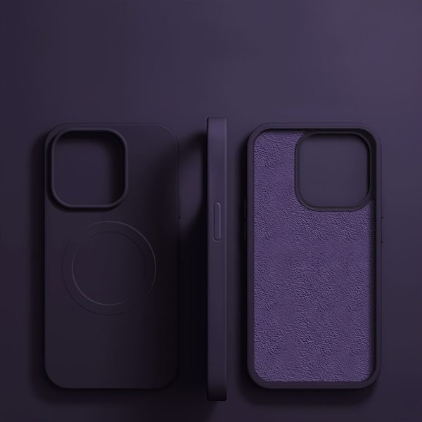 Luxury Marked Magnetic Wireless Charging Mobile Phone Case for iPhone 16 15 14 13 12 11 Pro Max Plush Protective Mobile Phone Case for iPhone 16 15 14 Plus Mobile Accessories Simple Colorful Mobile Phone Cover Suitable for Men and Women - Image 21