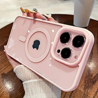 New Durable Magnetic Clear Case for Iphone Models 16, 15, 14, 13, 12, 11 Pro Max, Plus, X, Xs Max, Xr, 8, And 7 Plus with Wireless Charging Capability.