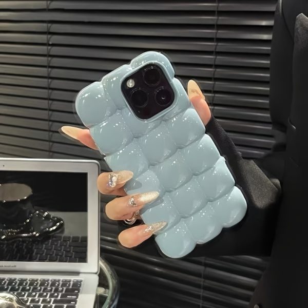 [3D Grid | Simplicity] 3D Grid Iphone Case | All Inclusive Phone Case for Iphone 16 Promax 15 14 13 12 11, Simplicity Suitable - Image 6