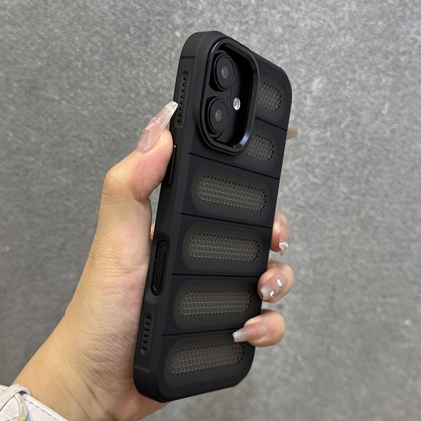Premium Cooling Case with Breathable Holes for Iphone Models 16, 15, 14, 11, 12, 13 Pro Max, And 16 Plus, Featuring Shockproof Armor And a Protective Bumper. - Image 7