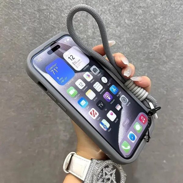 Lens Holder for Apple 16 Pro Max Mobile Phone Case New Magnetic Suction for iPhone 15 Protective Cover Advanced Silicone 14 Full Package 13 Anti-Fall 12 Internet Celebrity Plus Soft Shell Transparent Male and Female PM - Image 5