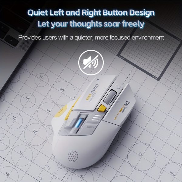 INPHIC A9EXPLORER Wireless Wireless Mouse with Colorful LED Light, Ergonomic Design, Battery Indicator, and Power Display - Ideal for Office and Gaming, Computer Mouse for Office - Image 11
