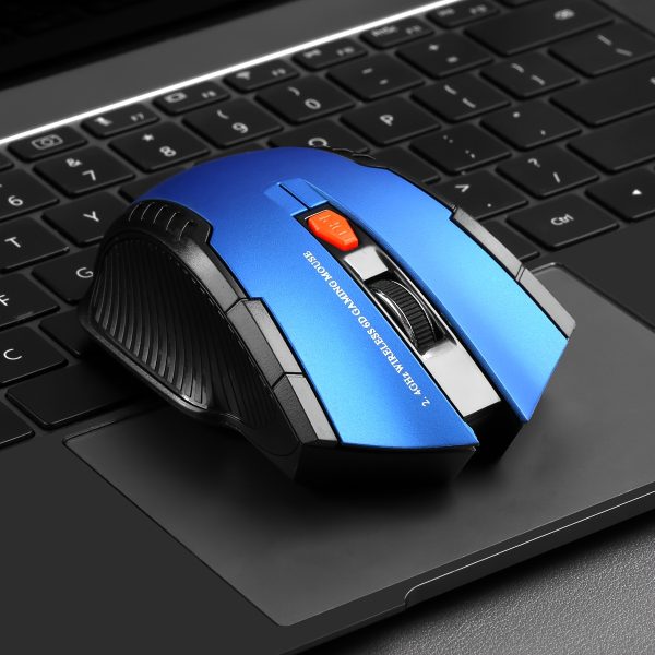 2.4Ghz Wireless Mouse, for Computer PC Gaming Mouse with USB Receiver Laptop Accessories for Windows Win 7/2000/XP/Vista. - Image 3