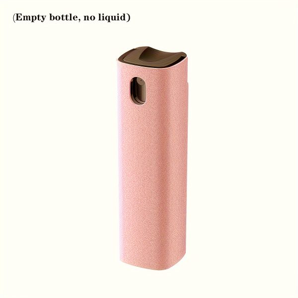 2in 1 Ultrafine Fiber Spray Bottle with Spray Nozzle & Cleaning Cloth - Durable Gray Design for Phone, Computer, Glasses, and More - Perfect for Home, Dorm, or School Use (Empty Bottle Only) - Image 9
