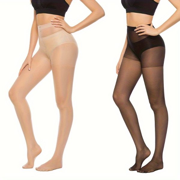 6 Pairs of 20D Women'S Invisible Tights - Ultra-Thin, High-Waist, Skin-Tone Nylons for Everyday Wear, Professional Appearance, Professional Appearance Tights|Transparent Nylons|Stretchy Material - Image 10