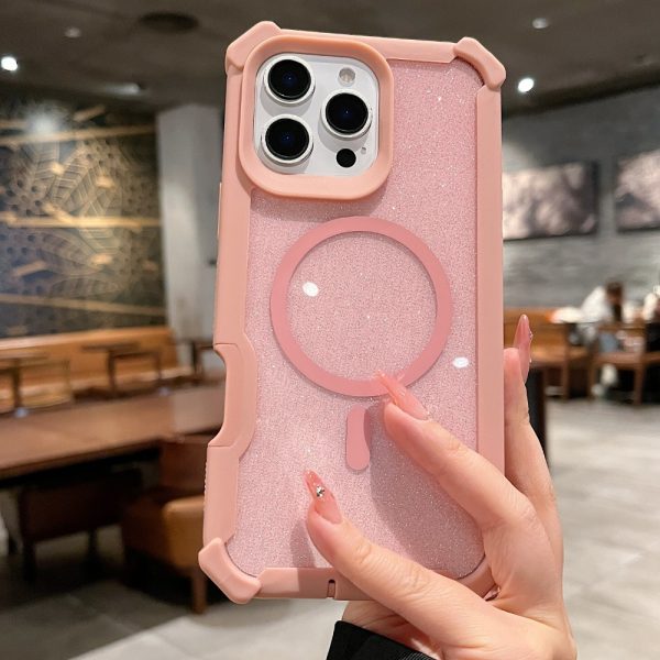 Glamorous Glitter Phone Case with Ultra - Strong Edge Protection & Powerful Magnetic Wireless Charging. for iPhone 16, 15, 14, 13, 12, 11 (Including Pro, Pro Max, Plus) - Image 9