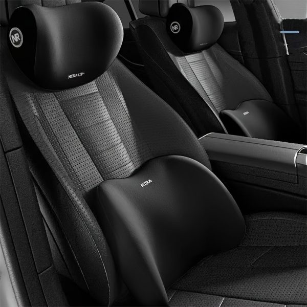Memory Waist Back Cushion - Car Headrest Shoulder Support Pillow 1 Set - Household Car Supplies - Image 3