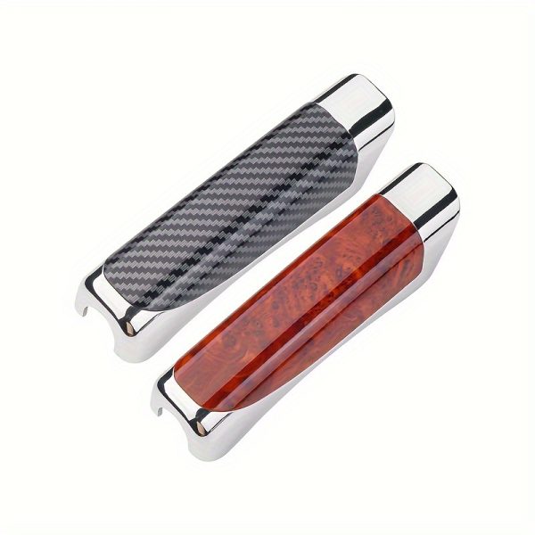 Universal Car Handbrake Sleeve, Durable ABS & Carbon Fiber Finish, Easy Installation, Plastic Material, for Various Vehicle Models, Car Interior Accessories - Image 9