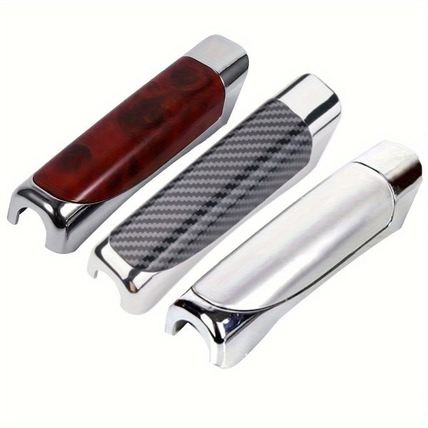 Universal Car Handbrake Sleeve, Durable ABS & Carbon Fiber Finish, Easy Installation, Plastic Material, for Various Vehicle Models, Car Interior Accessories - Image 10
