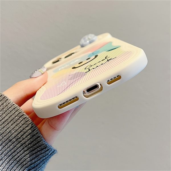 Y2K Cute 3D Star Rainbow Wave Edge Push Window Protective Soft Case For IPhone 15 Pro Max 14 Pro Max 13 12 Pro 11 Shockproof Back Cover - Image 11