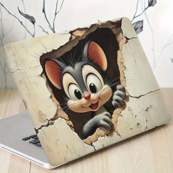 Roll packaging, 3pcs with 1 spare, no need to worry about peeling off, scratch-resistant DIY art protective cover, suitable for HP, Dell, Lenovo, Asus laptops - PVC laptop decal stickers - Image 2