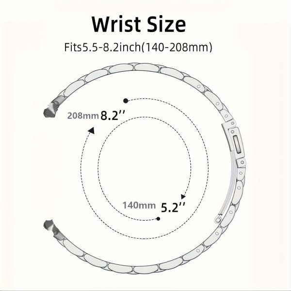 Shiny Clover Petal Metal Strap Bracelet for Apple Watch Ultra 2/1 Series 10 9 8 7 6 5 4 3 2 1 SE Women'S Bands - Image 2